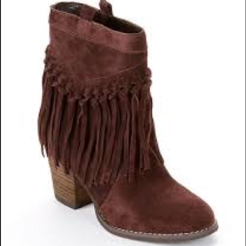 •SBICCA• fringe bootie